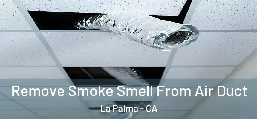  Remove Smoke Smell From Air Duct La Palma - CA